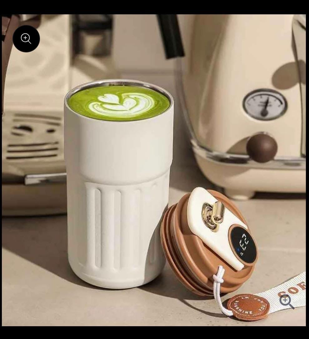 Leakproof Coffee Mug with Temperature Display