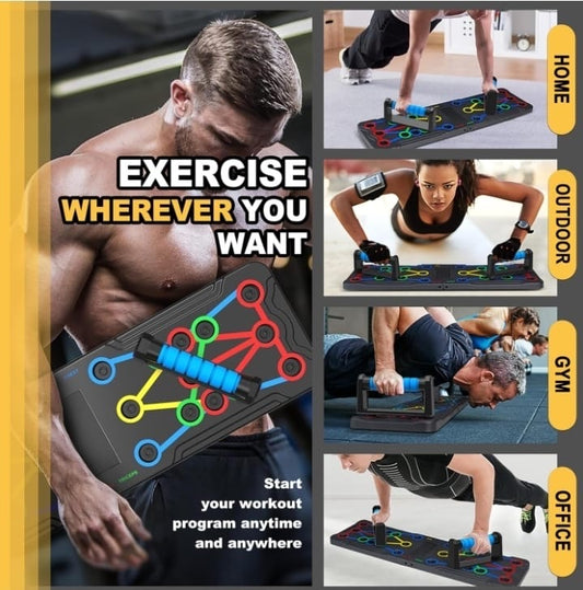 Pushup board 14 in 1
