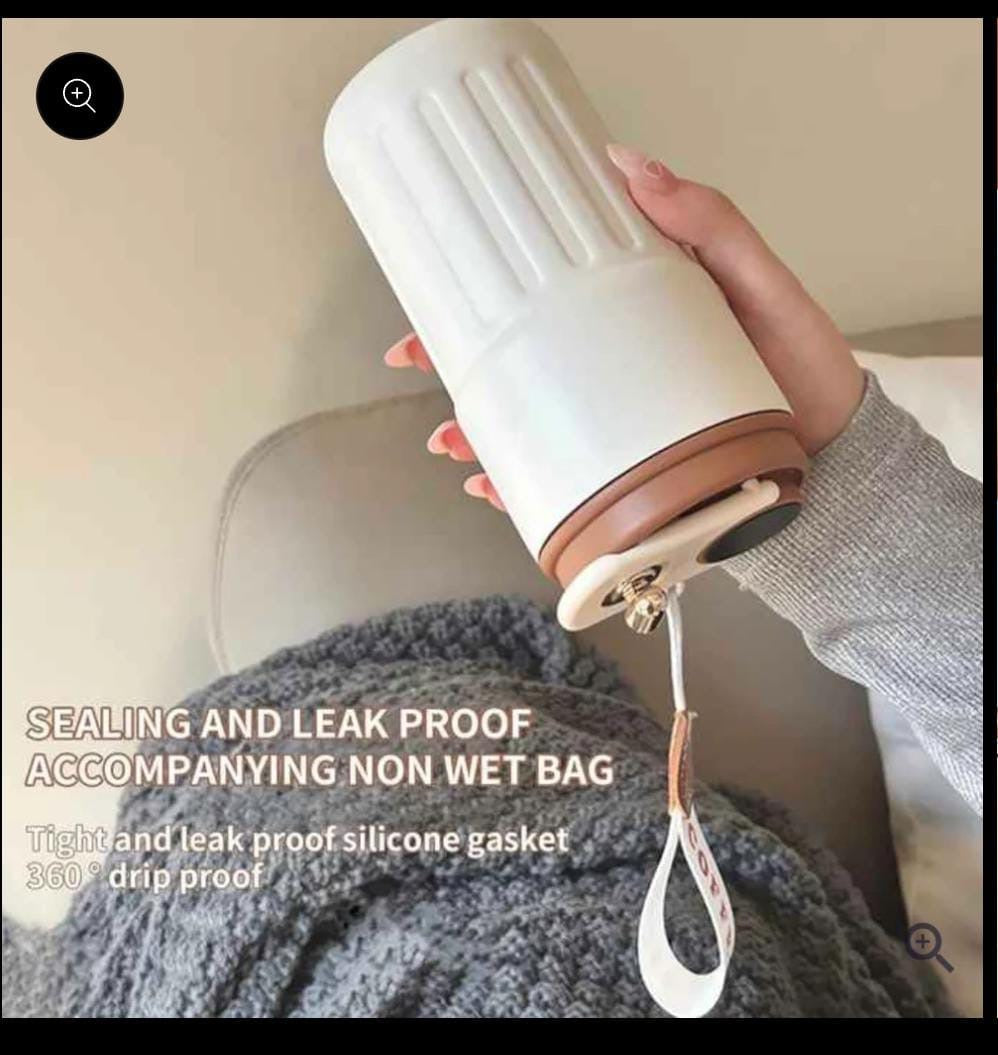 Leakproof Coffee Mug with Temperature Display