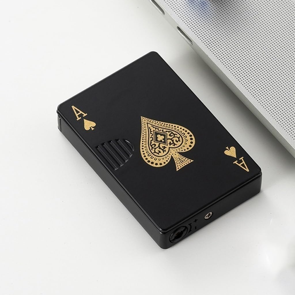 Green-Flame Card Lighter