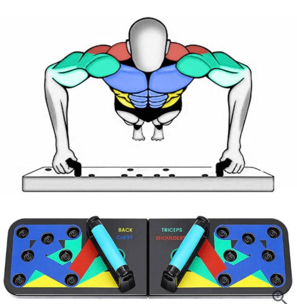 Pushup board 14 in 1